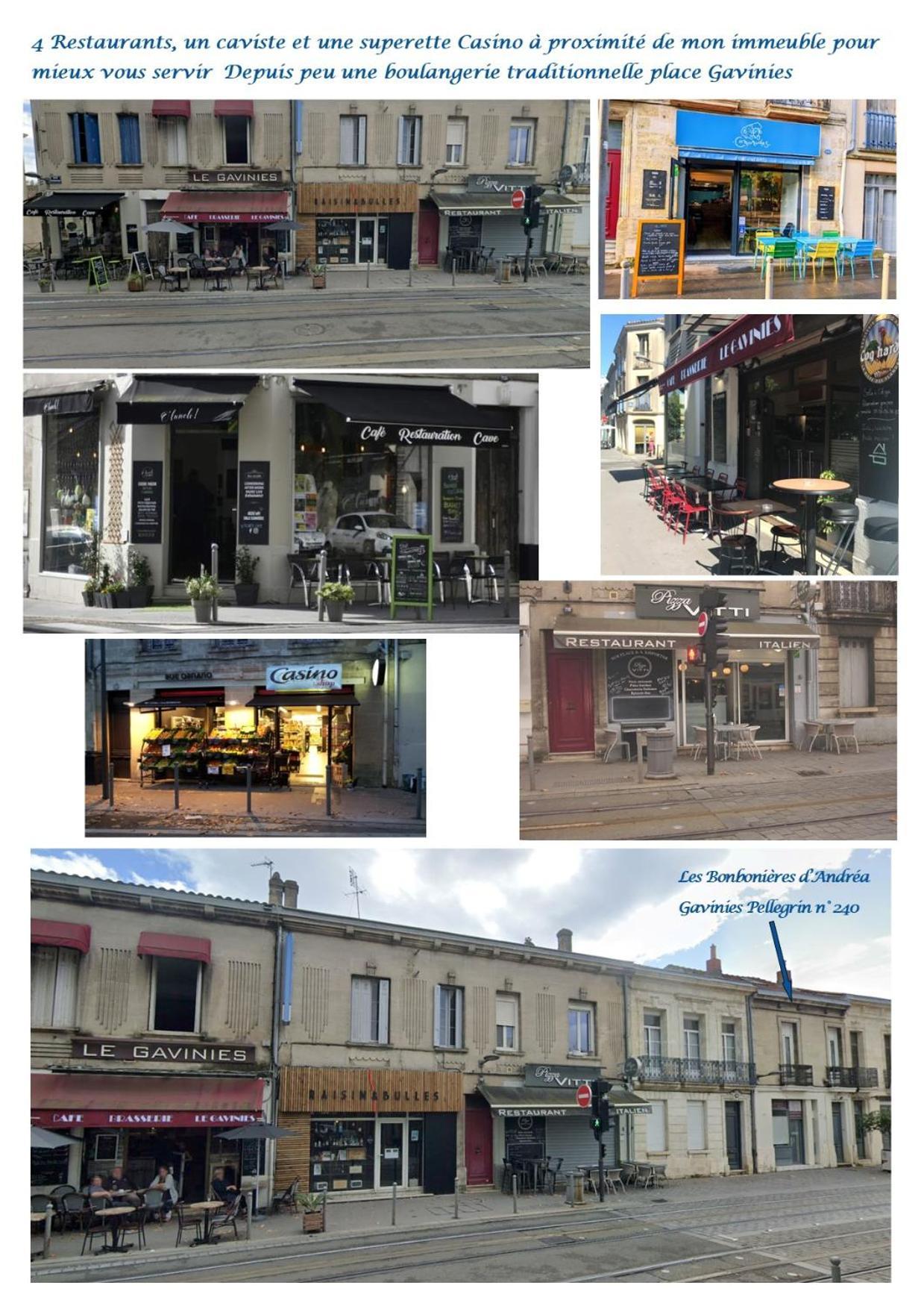 Les Bonbonieres D'Andrea Gavinies Pellegrin Apartment Bordeaux Ngoại thất bức ảnh